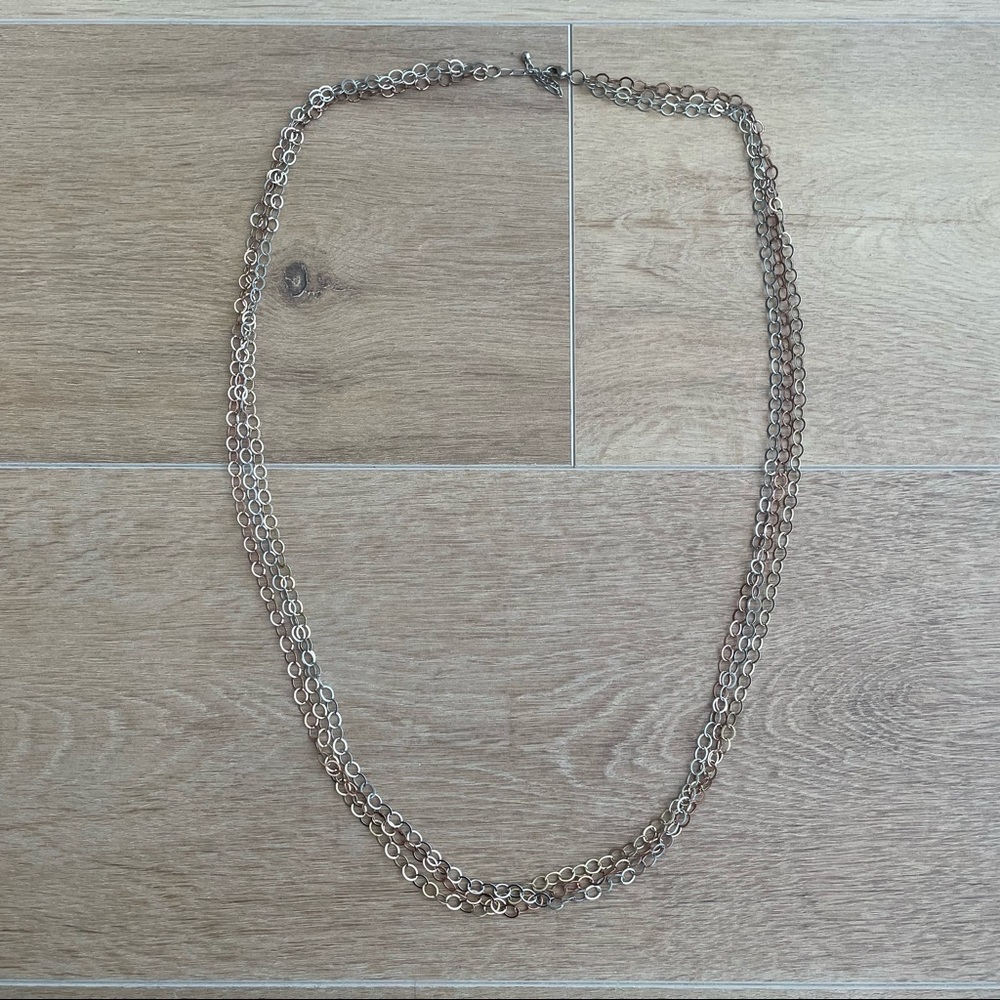 ANTHROPOLOGIEVTri-color Chain Necklace